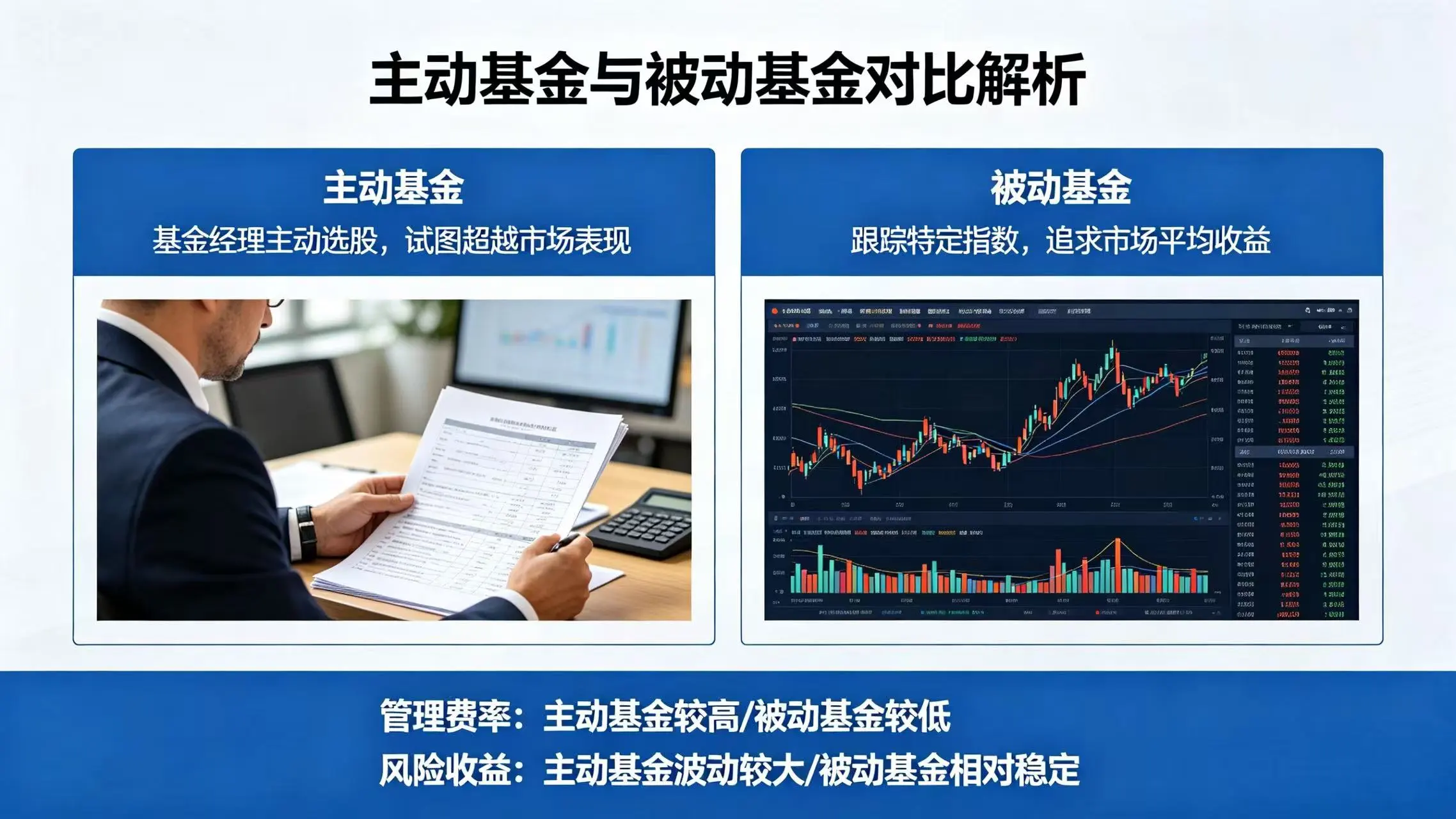 主动基金VS被动基金——哪种基金更适合普通投资者？