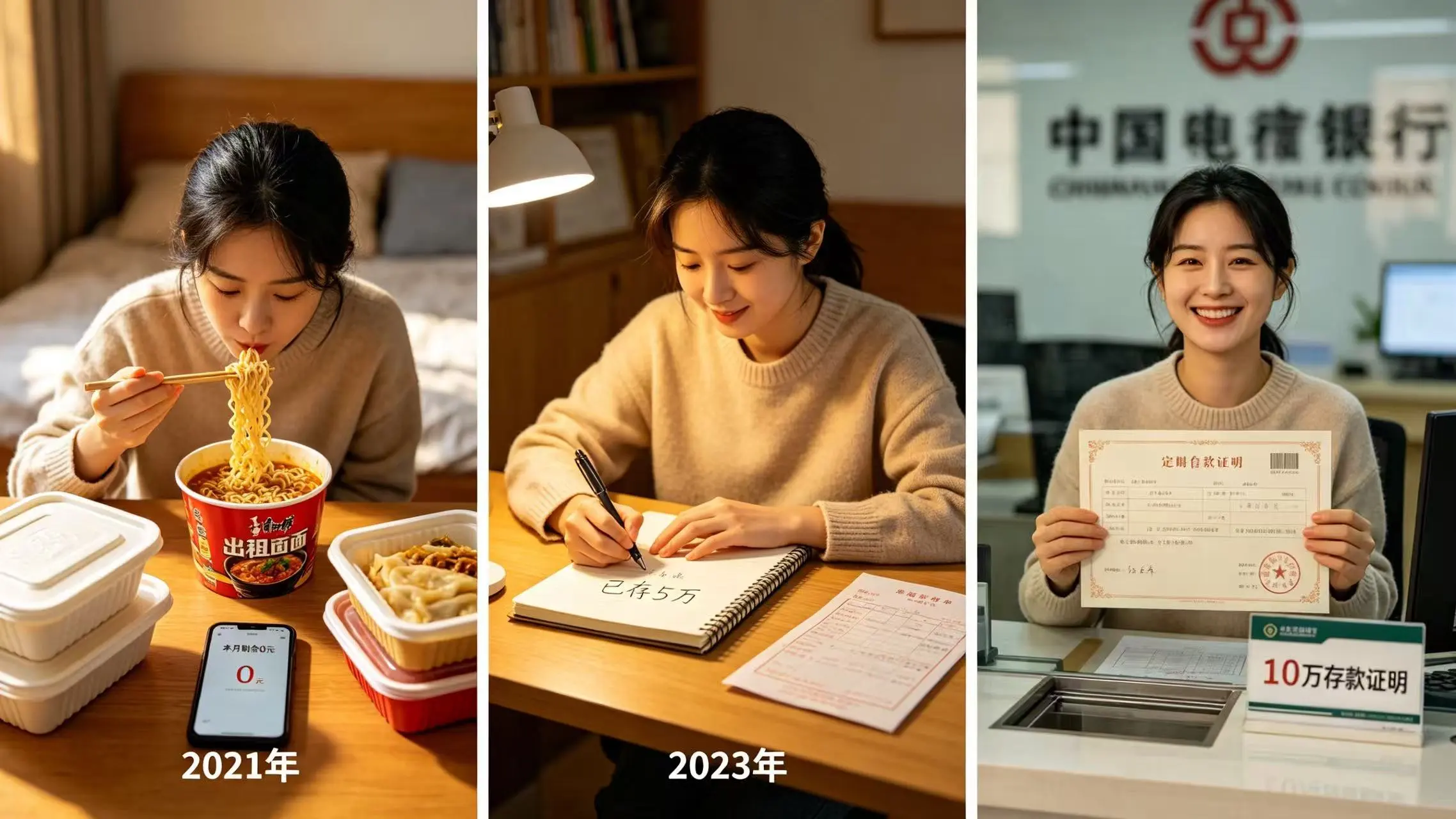 从”月光族”到”存钱达人”——95后女孩的3年攒钱实录