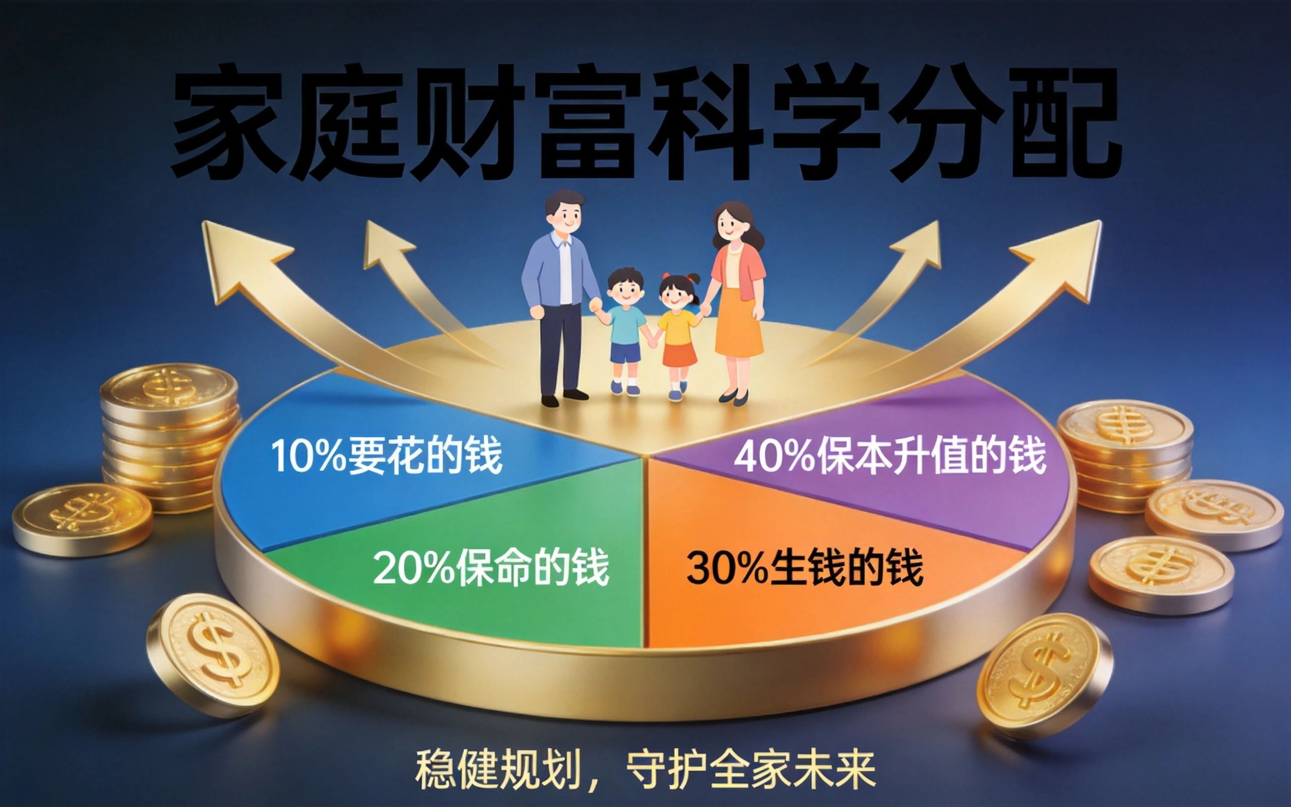 家庭资产配置怎么做？标准普尔四象限深度解析让财富分配更科学