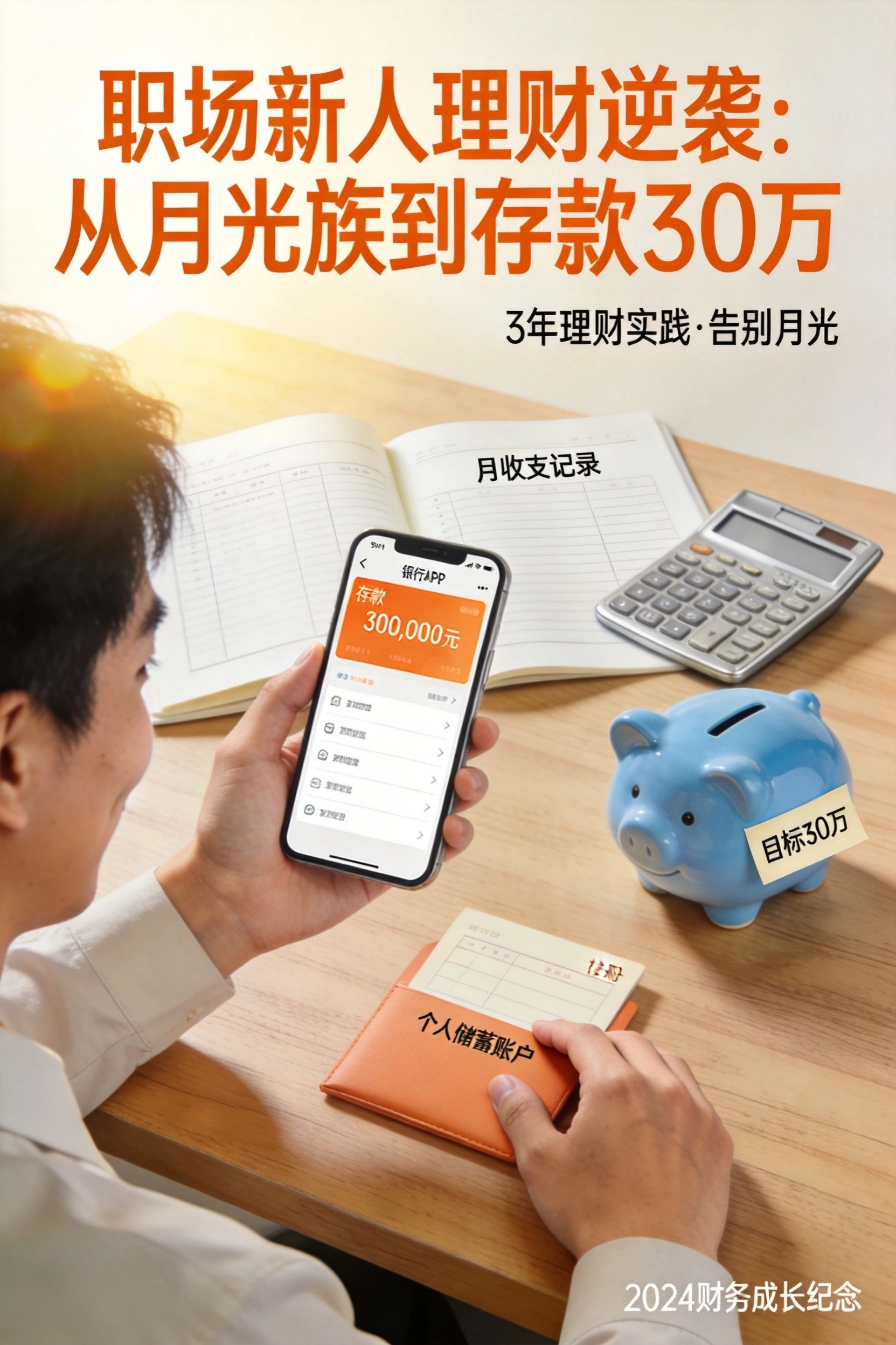 月薪6000到存款30万——职场新人的理财逆袭之路