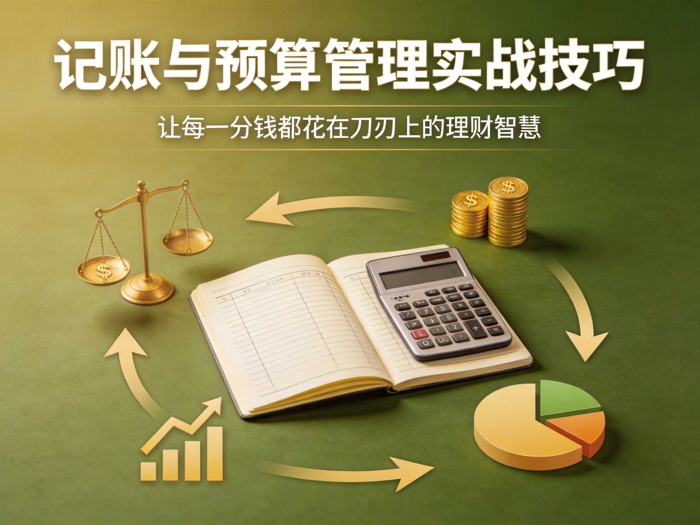 记账与预算管理的实战技巧——让你的每一分钱都花在刀刃上