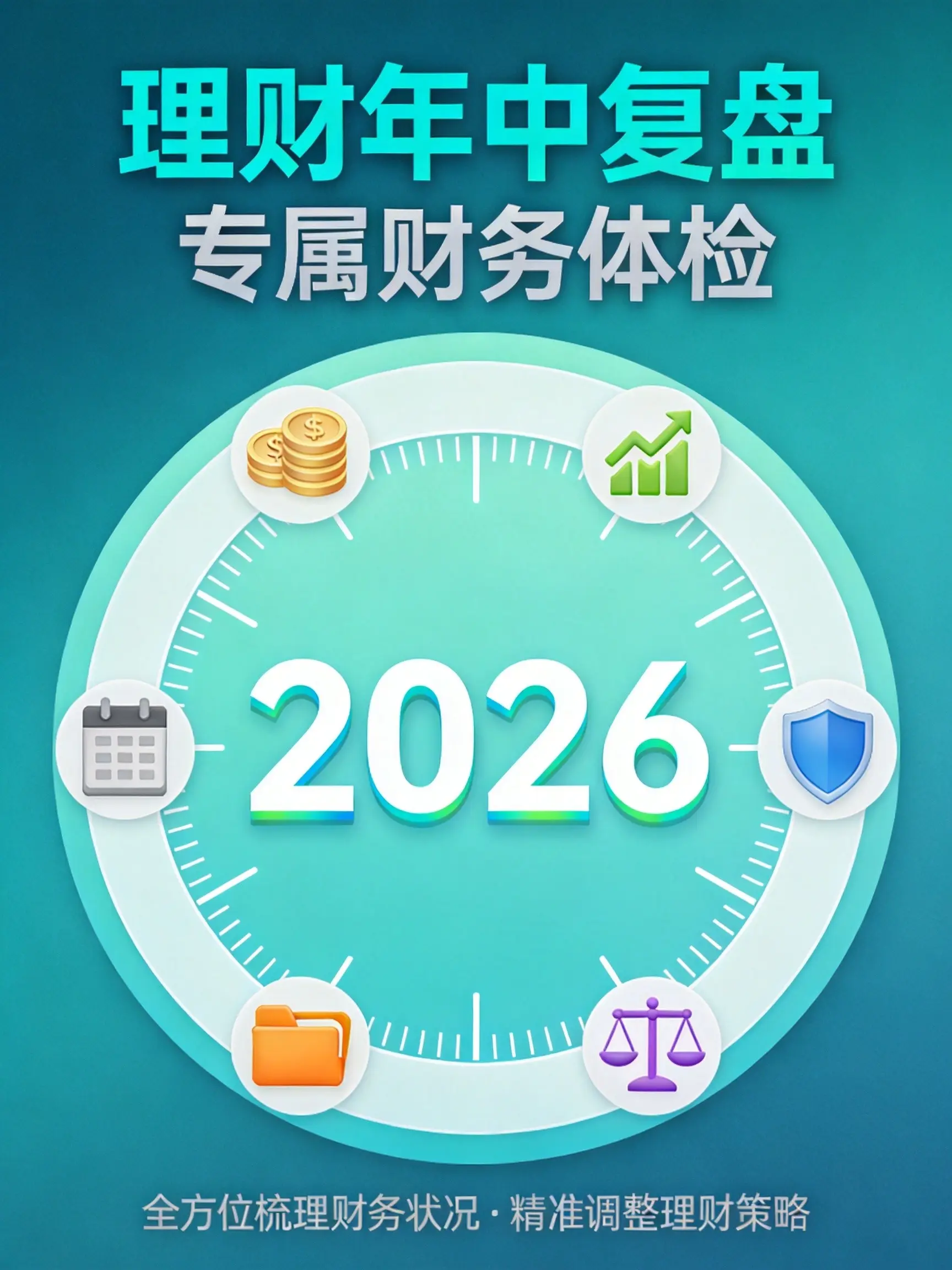 2026年理财年中复盘指南：6个指标检验你的财务健康度