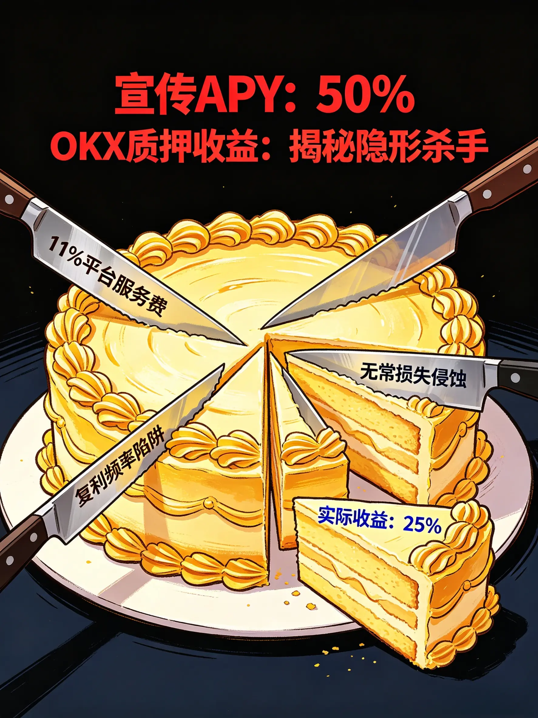 别被高APY迷惑:手把手拆解欧意质押收益的复利公式与到手差额