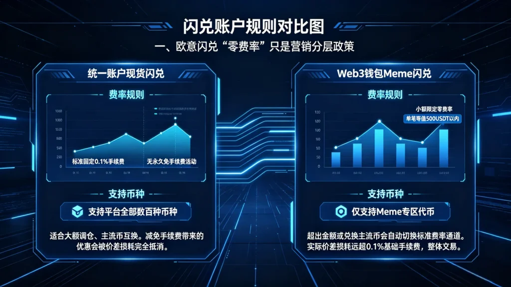 欧意闪兑‘零费率’