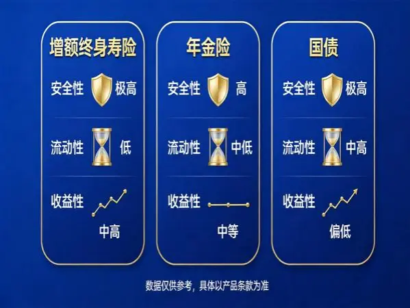 安全性流动性收益性三维对比分析