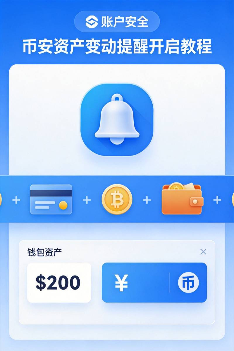 币安怎么开启资产变动提醒