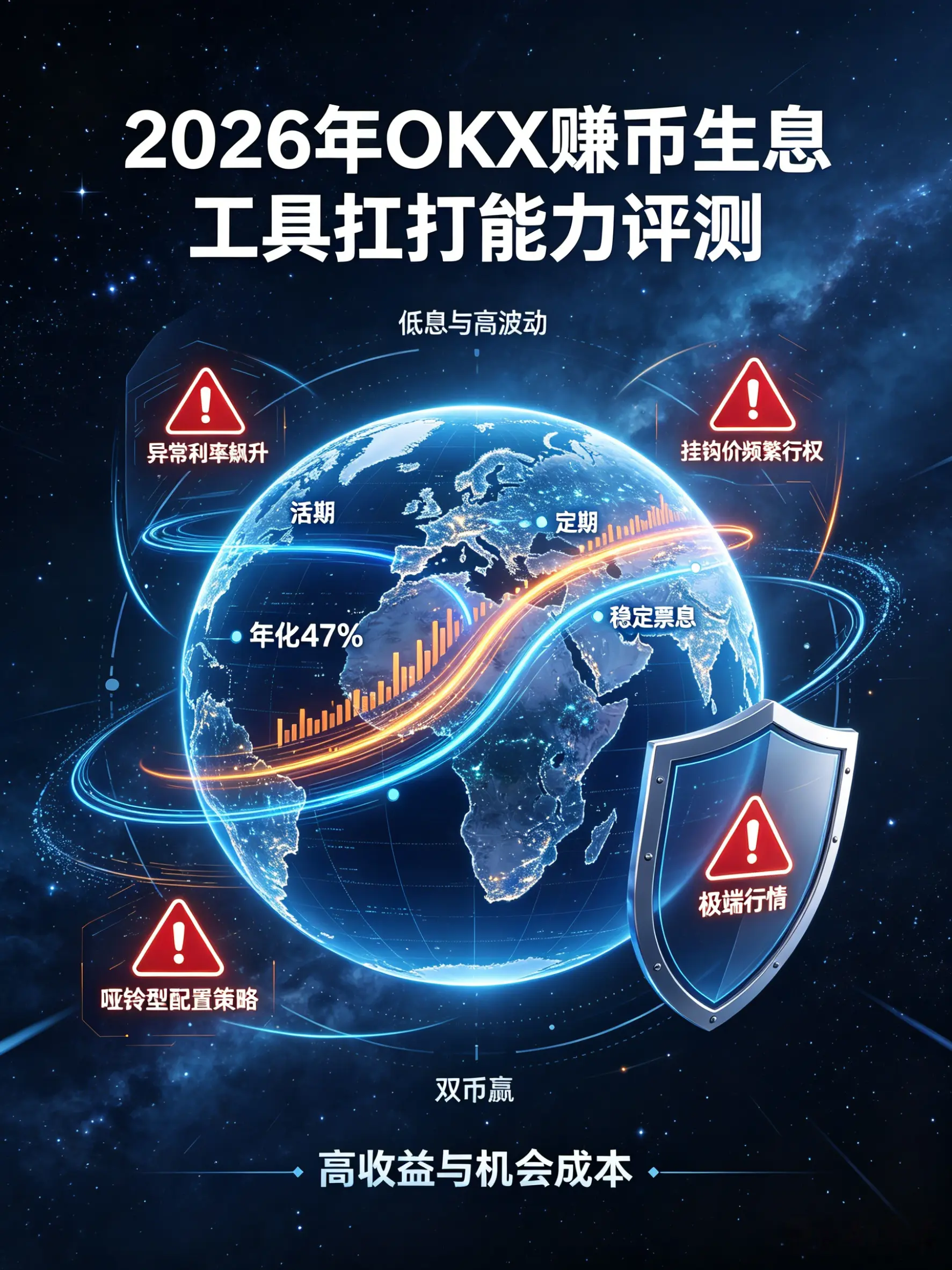 OKX赚币活期、定期、双币赢横向对比:哪款产品实际年化最扛打?