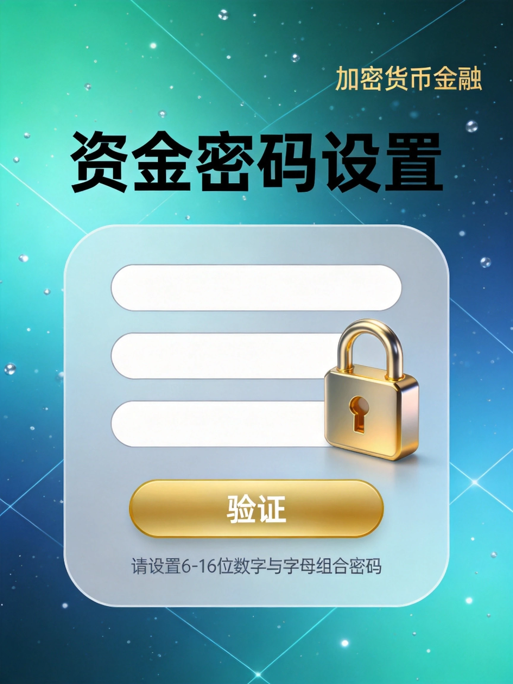 币安如何设置资金密码?