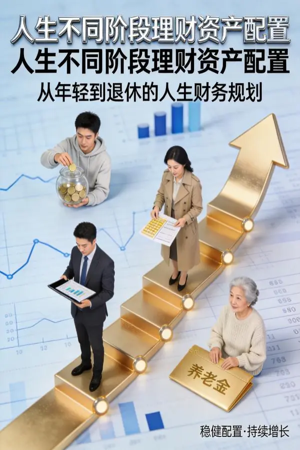 2026年不同人生阶段资产配置攻略:20岁到60岁的理财重心全解析