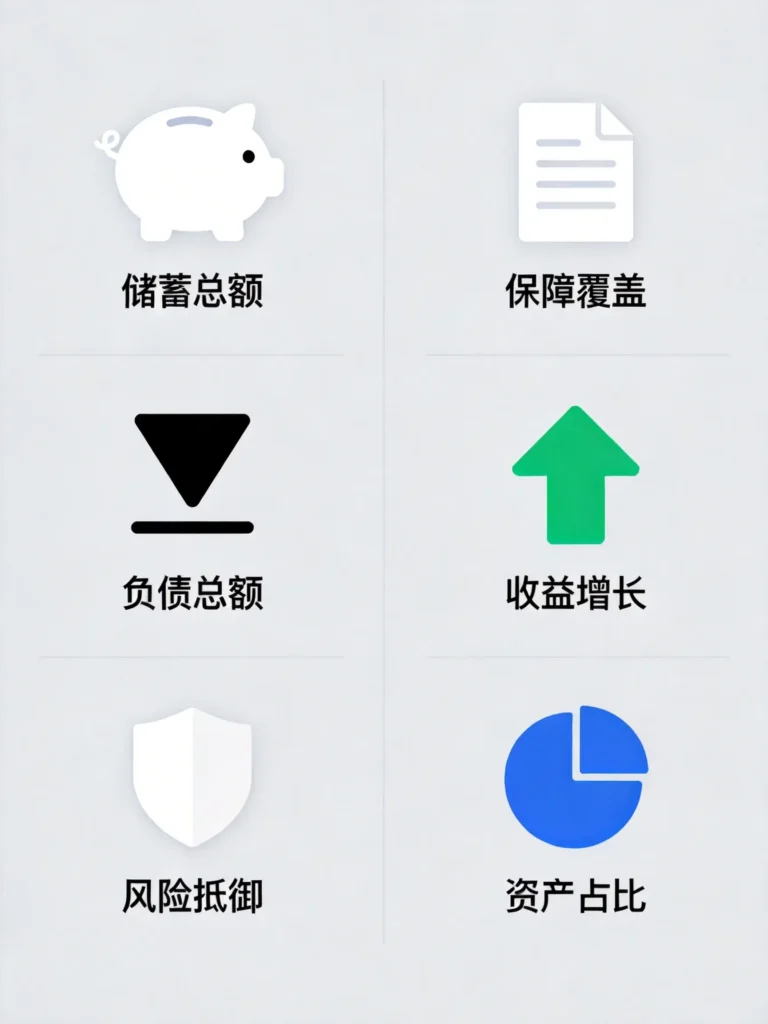 家庭财务6核心指标展示插图