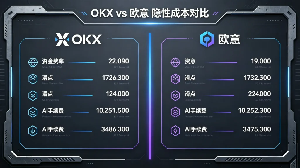 OKX 与欧意隐性成本对比