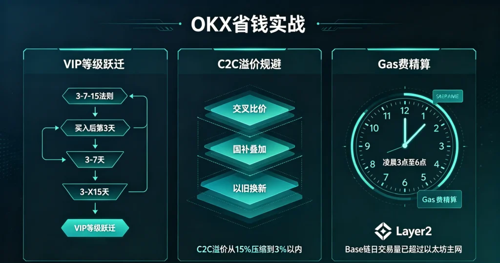VIP C2C Gas 三重省钱示意图