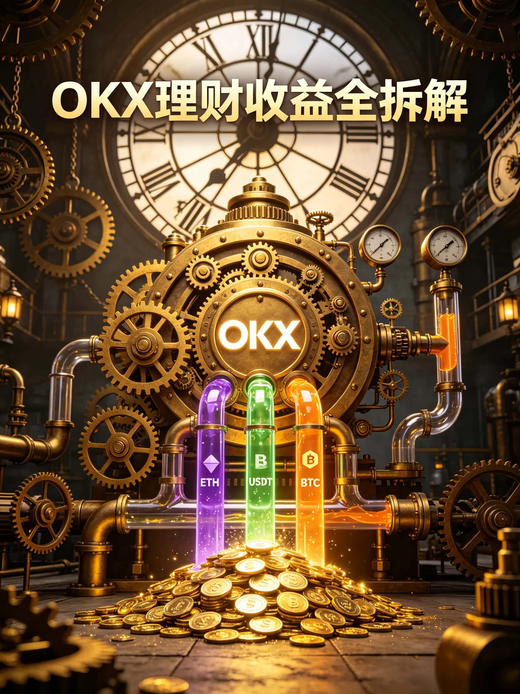 OKX理财收益快速核算,活期质押收益计算公式教学