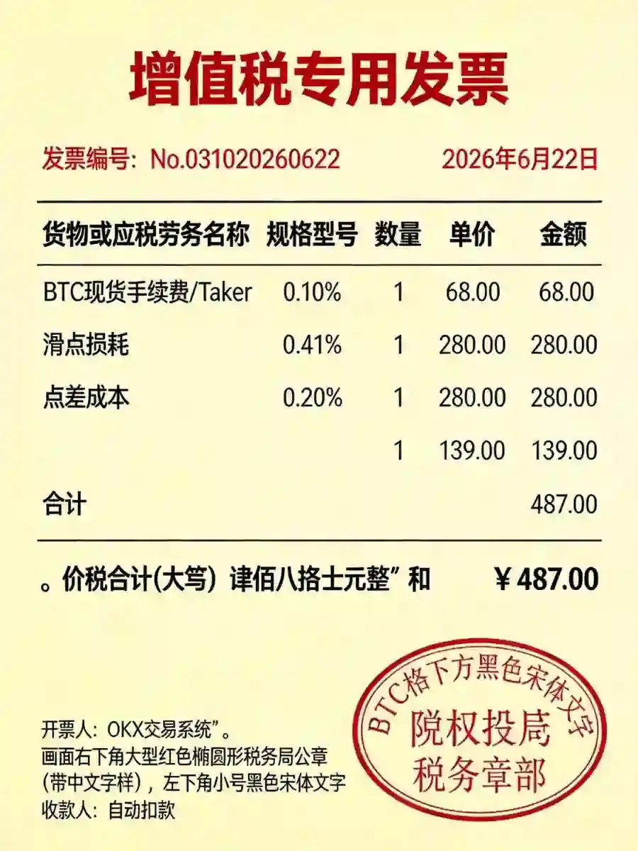 交易成本2026全拆解：手续费+滑点+Gas费，一笔BTC交易隐性成本高达600USDT