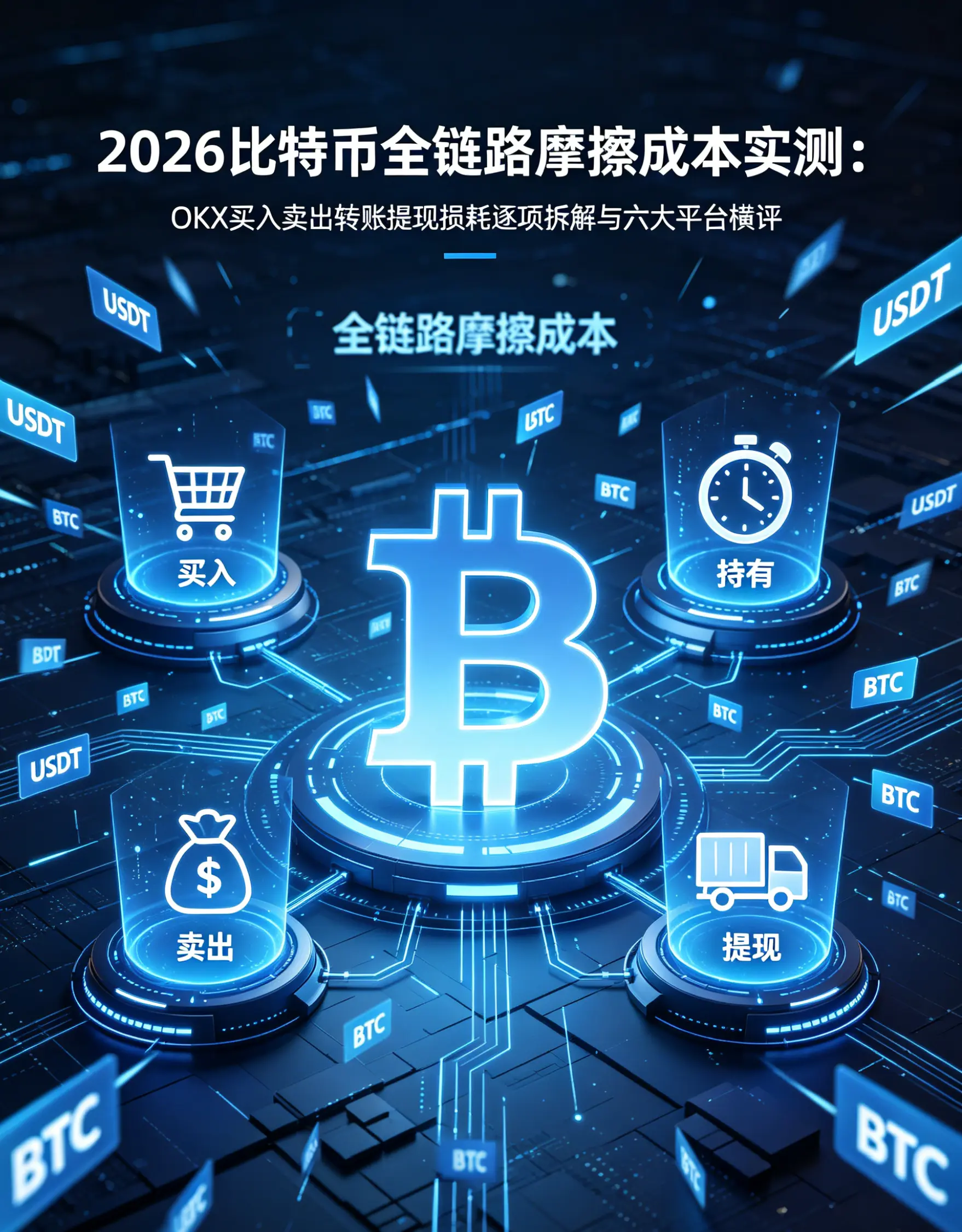 比特币全链路摩擦成本实测:买入卖出转账提现损耗逐项拆解与六大平台横评