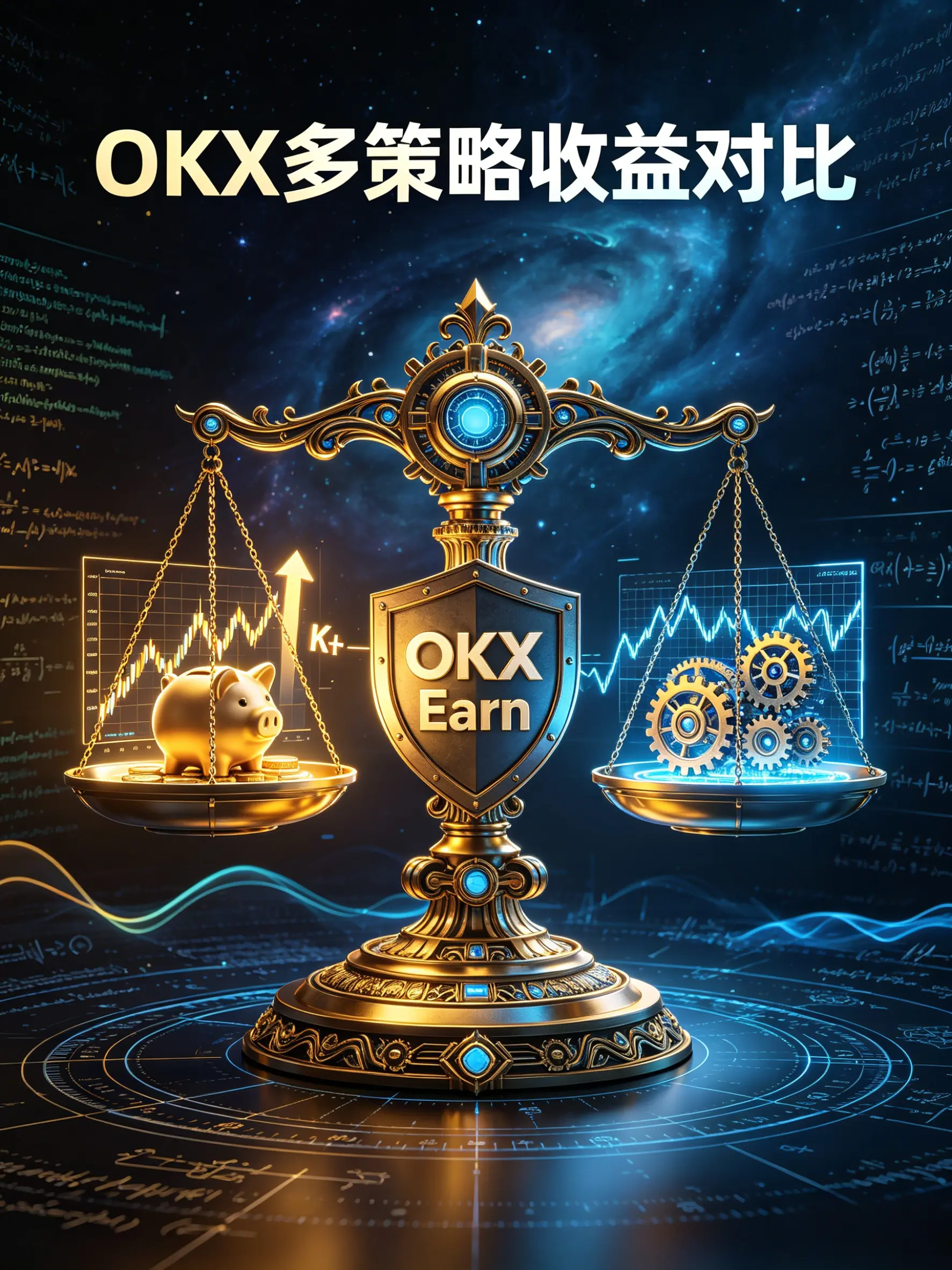 OKX多策略收益对比计算:定投、质押、套利哪种年化更可观(2026深度实测版)