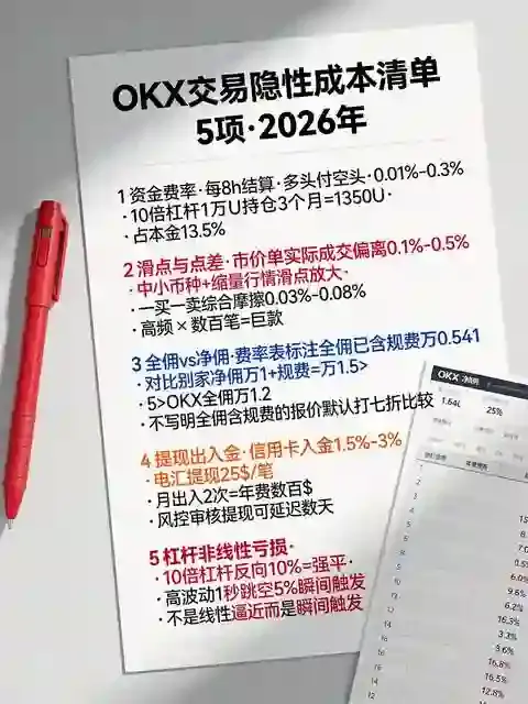 别让手续费吃掉利润!欧意OKX新手最易忽略的5类隐性成本