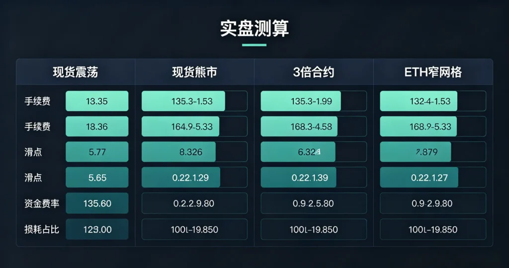 四大场景收益损耗拆解
