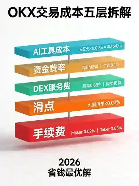 欧意OKX交易成本全拆解:2026年手续费、滑点、隐藏费用完整清单