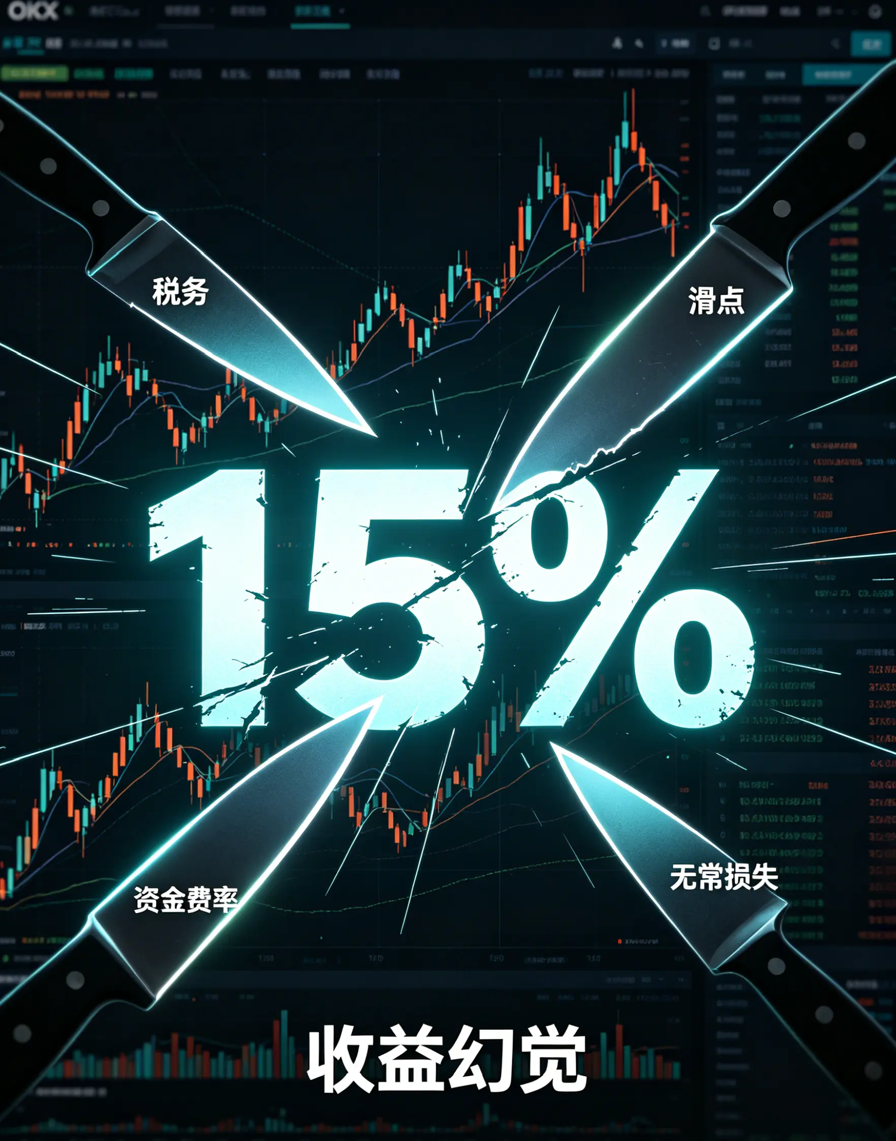 你的年化15%是幻觉:收益计算器隐藏了税务、滑点与资金费率的真实回报?