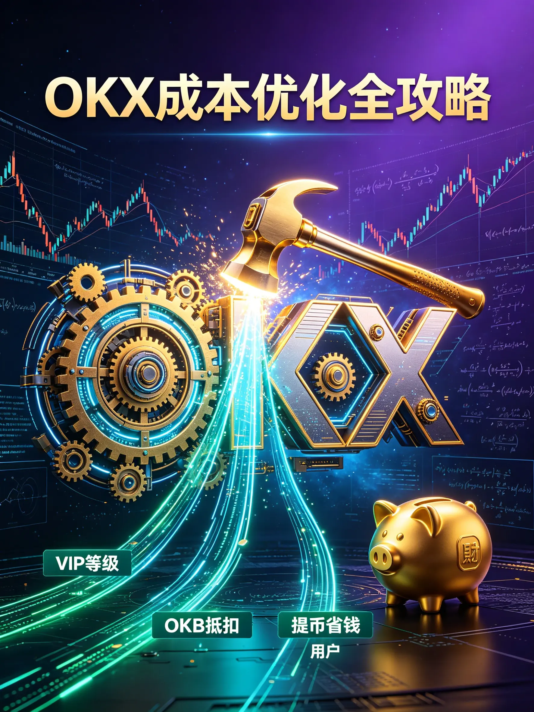 OKX成本优化实战:VIP等级、OKB抵扣、提币省钱全套操作方案
