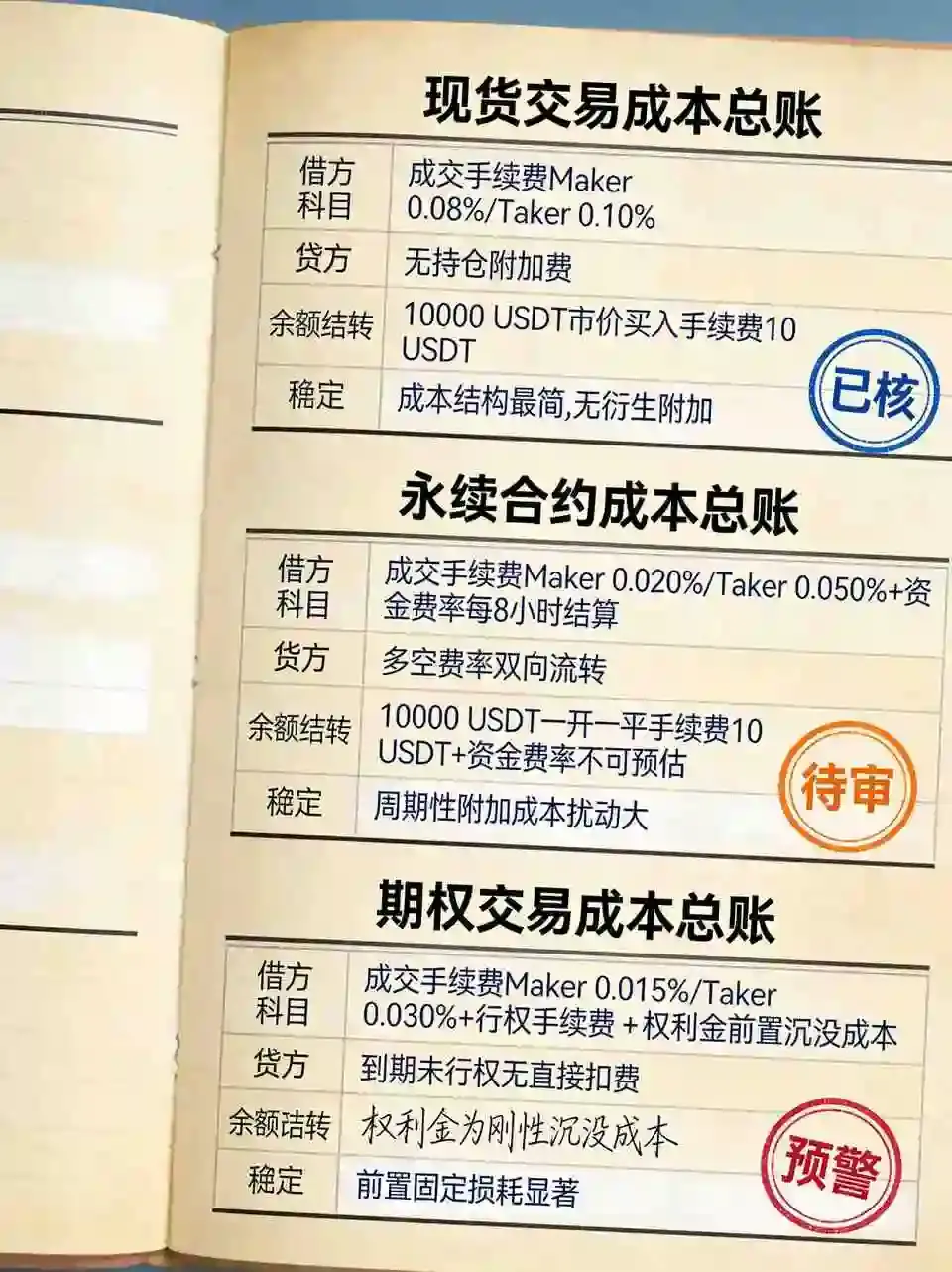 交易所交易成本全拆解:现货、合约与期权的手续费究竟差多少?