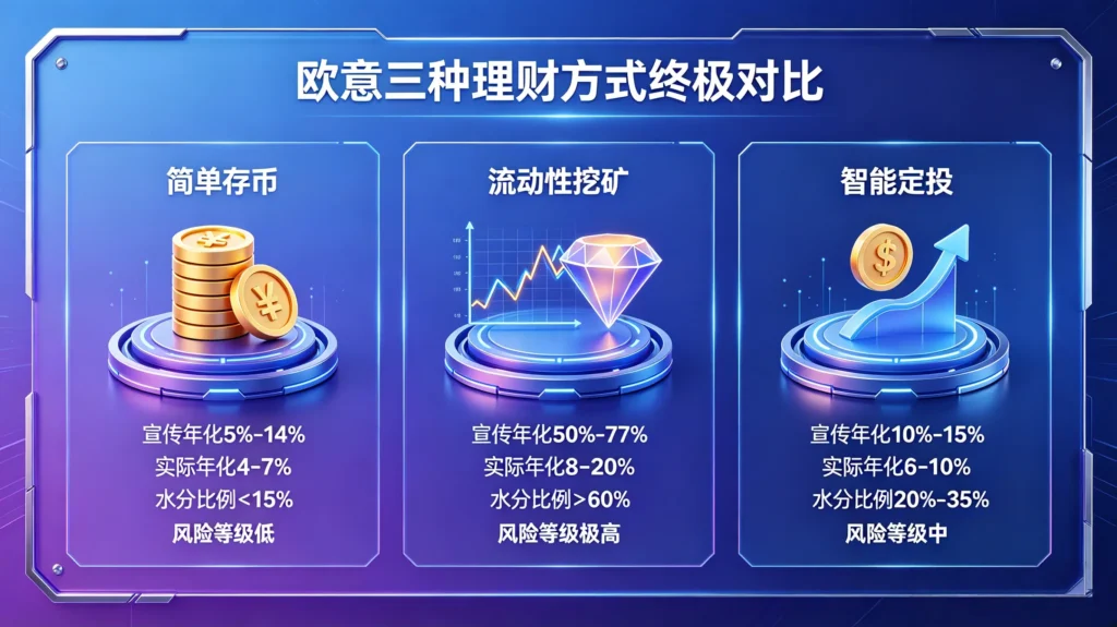 欧意理财方式终极对比