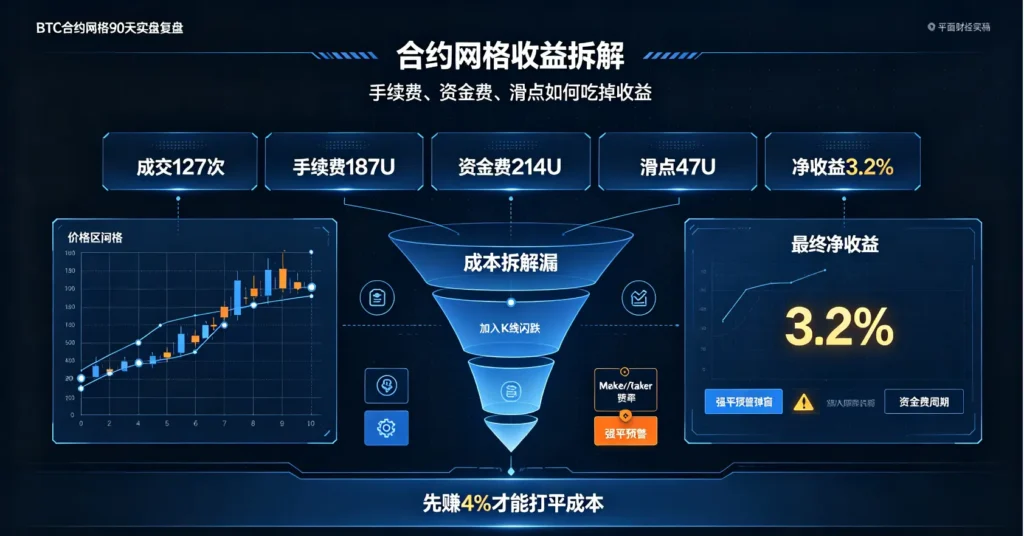 网格收益拆解图