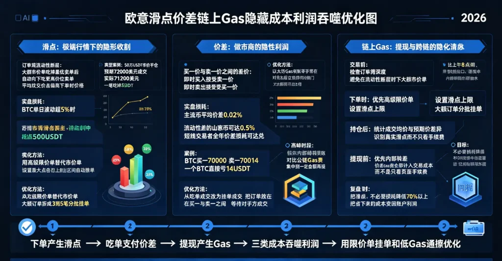 滑点价差 Gas 优化清单图