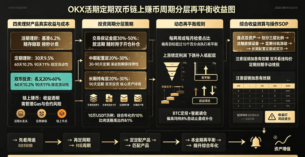 活期定期双币链上赚币收益图