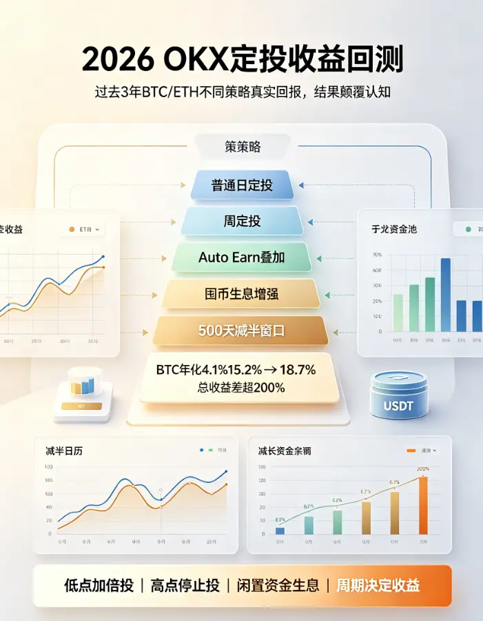 定投收益回测：过去3年BTC/ETH不同策略真实回报，结果颠覆认知