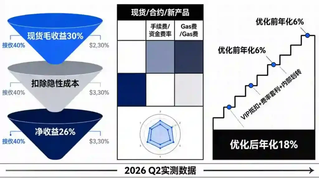 三层收益漏斗与成本拆解