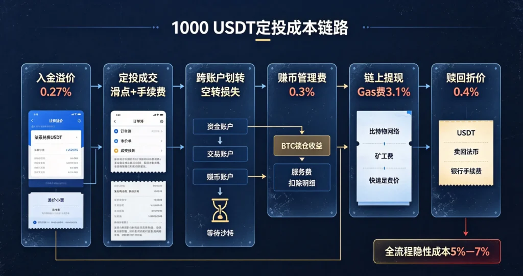 定投全流程隐性成本链路