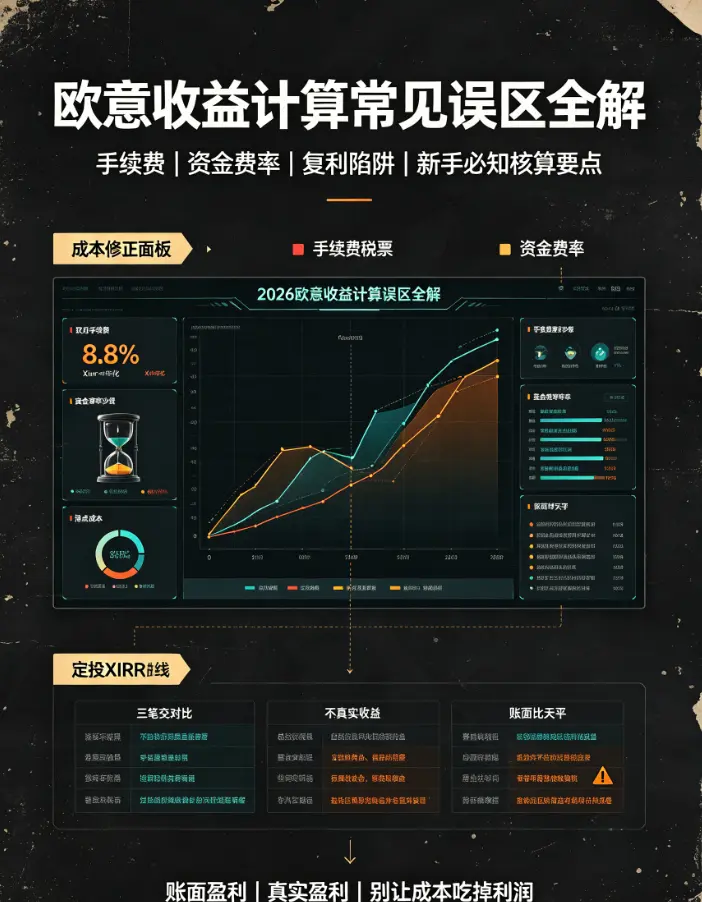 收益计算常见误区全解:手续费、资金费率与复利陷阱,新手必知的核算要点