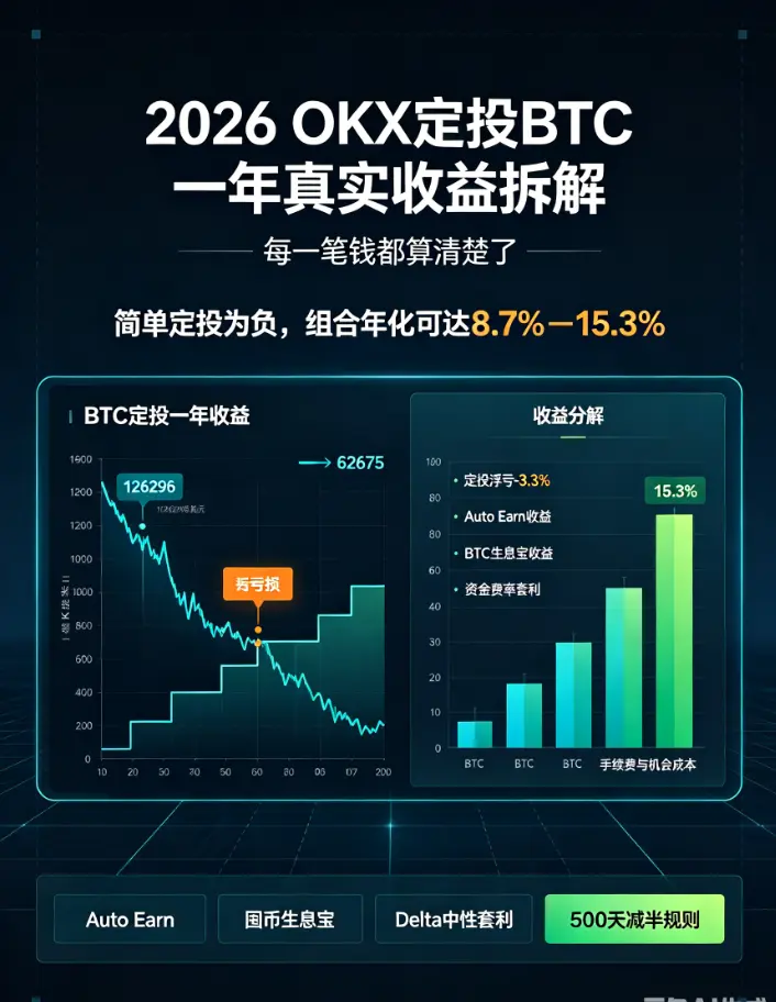 定投BTC一年真实收益拆解:每一笔钱都算清楚了,结果比你想的残酷