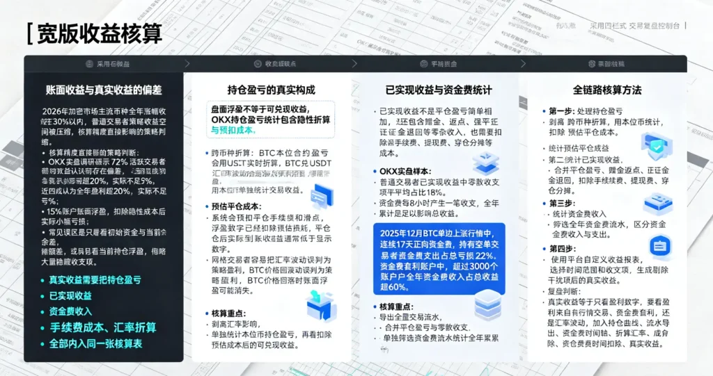持仓盈亏资金费复盘地图