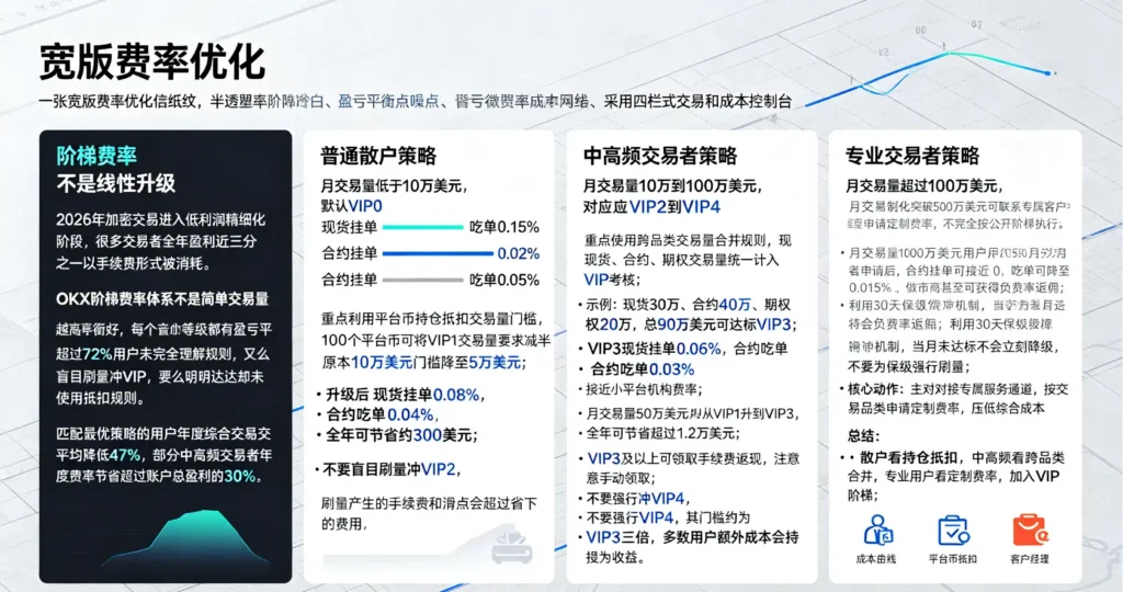 不同交易量费率优化地图